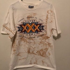 Vintage NFL Super Bowl XXX all over print shirt